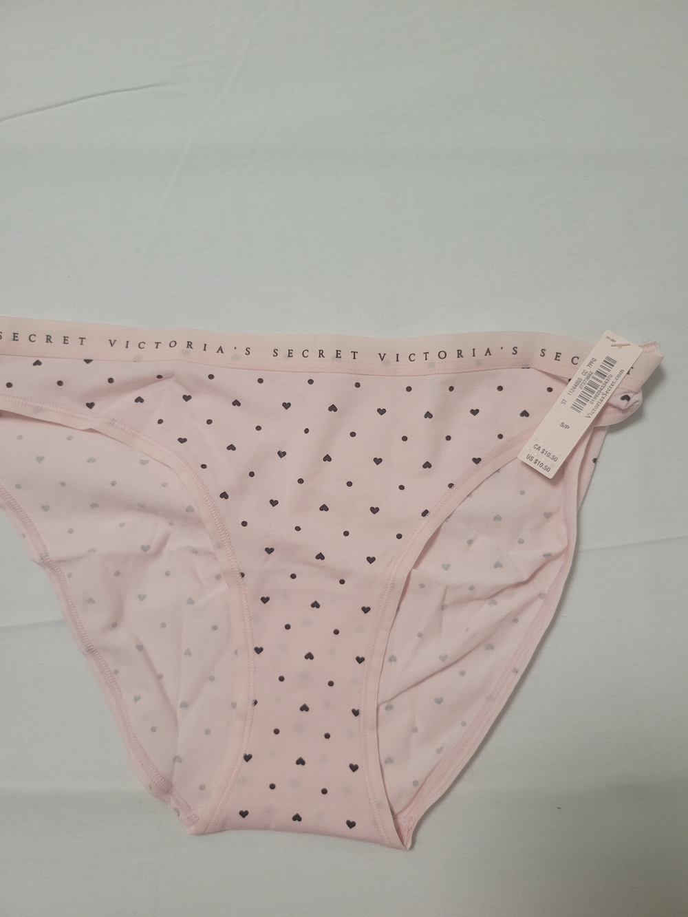 Victoria's Secret Pink Heart-Print Girls' Bikini Bottoms